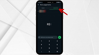 Passo 2 de: Como configurar e cobrar uma pessoa via WhatsApp Pay?