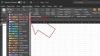 Passo 6 de: Como alterar para fonte e tema antigos do Microsoft Office 365 no Word e Excel