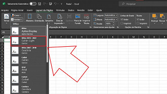 Passo 7 de: Como alterar para fonte e tema antigos do Microsoft Office 365 no Word e Excel