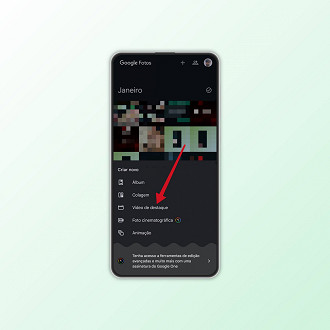 Passo 2 de: Como criar um vídeo automático com seus melhores momentos no Google Fotos