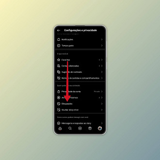 Passo 3 de: Como desbloquear alguém no Instagram pelo celular