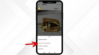 Passo 4 de: Como remover marcações em fotos e vídeos do Instagram?