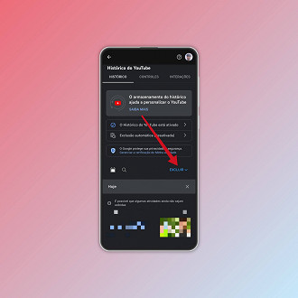 Passo 4 de: Como apagar o histórico do YouTube no celular