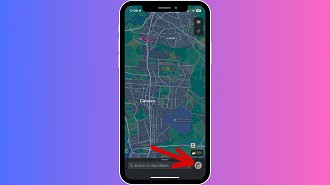 Passo 1 de: Como baixar um mapa offline no iOS 17?