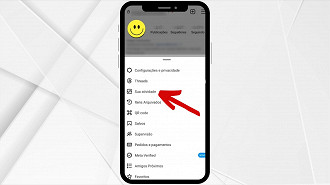 Passo 2 de: Como ver todos os seus comentários no Instagram via celular?