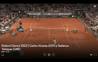 Passo 5 de: Roland Garros: como assistir ao torneio de tênis pela internet?