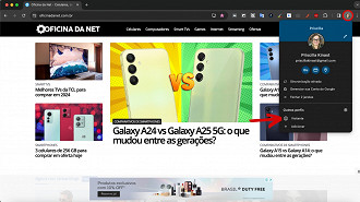 Passo 1 de: Como se deslogar do Google Chrome