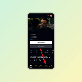 Passo 4 de: Como baixar filmes e séries no Amazon Prime Video (celular)