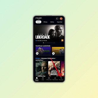 Passo 1 de: Como baixar filmes e séries no Amazon Prime Video (celular)