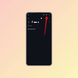 Passo 2 de: Como cancelar o envio de um e-mail no Gmail (celular)