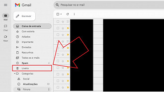Passo 6 de: Como deletar no Gmail e-mails de notificação sobre promoções, atualizações, entre outros