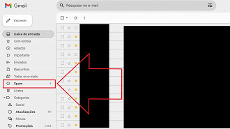 Passo 1 de: Como deletar e-mails da caixa de spam no Gmail