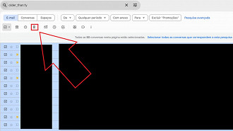 Passo 5 de: Como deletar no Gmail e-mails antigos por ano, mês ou dia