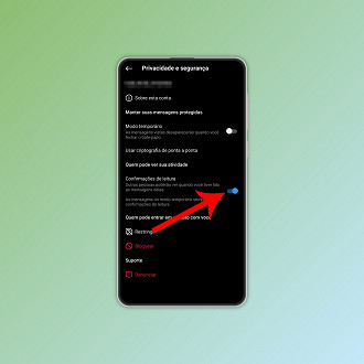 Passo 5 de: Como desativar a confirmação de leitura no Instagram