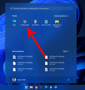 Passo 1 de: Como remover dispositivos Bluetooth no Windows 11
