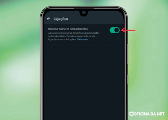 Passo 4 de: Como silenciar telefones desconhecidos no WhatsApp?