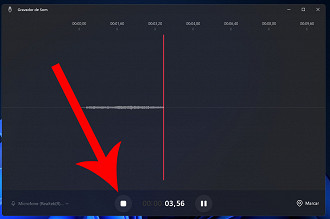 Passo 4 de: Como gravar áudio no Windows 11 nativamente