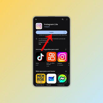Passo 1 de: Como baixar o Instagram Lite