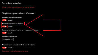 Passo 4 de: Como deixar o Windows 10 com desempenho melhor deixando os gráficos leves