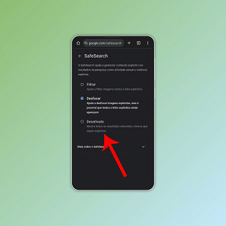 Passo 2 de: Como desativar o Google SafeSearch no celular