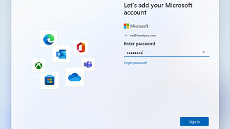 Passo 2 de: Como ignorar a tela de login na conta Microsoft no Windows 11