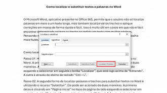 Passo 4 de: Como localizar e substituir textos e palavras no Word