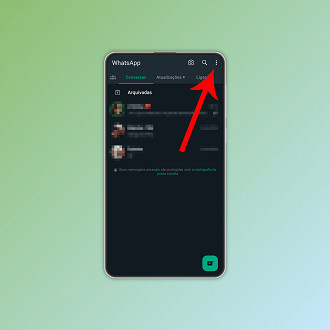 Passo 1 de: Como mandar mensagem para todos os contatos no WhatsApp