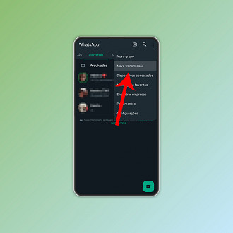 Passo 2 de: Como mandar mensagem para todos os contatos no WhatsApp