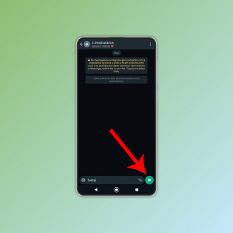 Passo 4 de: Como mandar mensagem para todos os contatos no WhatsApp