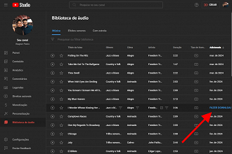 Passo 4 de: Como baixar músicas na biblioteca de áudio do YouTube