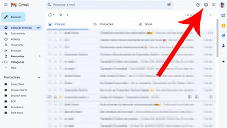 Passo 2 de: Como criar uma lista de remetentes seguros no Gmail