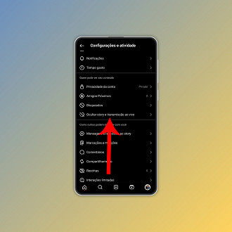 Passo 3 de: Como ocultar seus Stories de contas específicas no Instagram