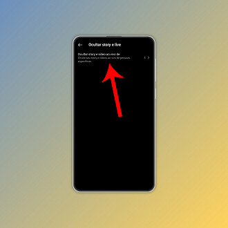 Passo 4 de: Como ocultar seus Stories de contas específicas no Instagram