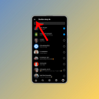 Passo 6 de: Como ocultar seus Stories de contas específicas no Instagram