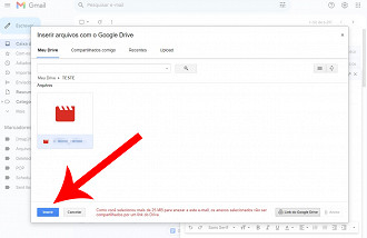 Passo 9 de: Como enviar arquivos grandes no Gmail