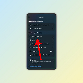 Passo 4 de: Como desconectar o Facebook de outro dispositivo pelo aplicativo