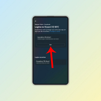 Passo 7 de: Como desconectar o Facebook de outro dispositivo pelo aplicativo