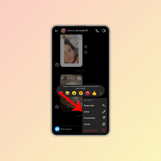 Passo 3 de: Como editar uma mensagem no Direct do Instagram