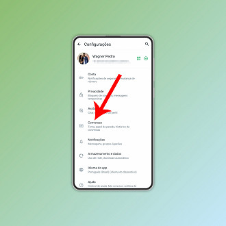 Passo 3 de: Como ativar o modo escuro no WhatsApp para Android