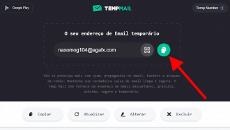 Passo 2 de: Como criar um e-mail temporário