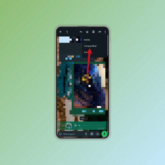 Passo 2 de: Como baixar um áudio do WhatsApp no Android