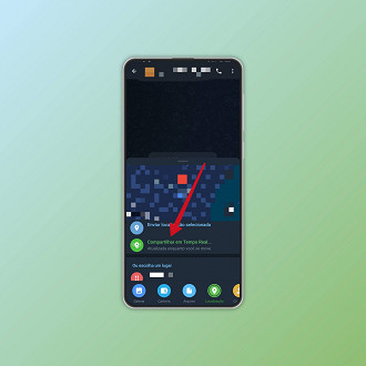 Passo 3 de: Como compartilhar sua localização pelo Telegram