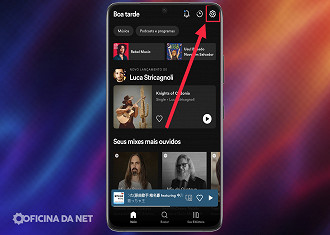 Passo 1 de: Como obter o máximo de qualidade do Spotify no celular