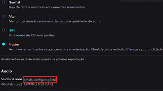 Passo 5 de: Como obter o máximo de qualidade do Tidal no computador