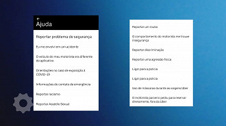 Passo 5 de: Como denunciar um motorista da Uber